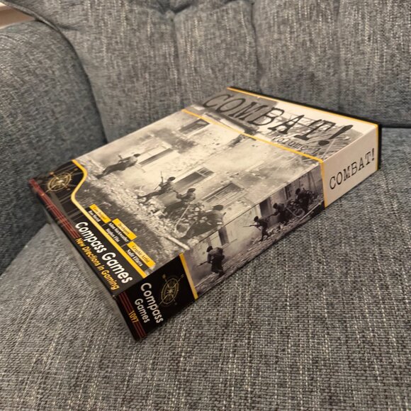 Combat! Volume 1 (open, unpunched, cards in factory seal) Compass Games - Picture 3 of 12